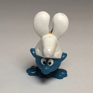 ✨ 3 for $45 DEAL! ✨ Vintage Handstand Smurf Figurine – Bully W. Germany – © Peyo